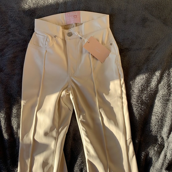 Revice denim Leather Pants - Picture 2 of 6